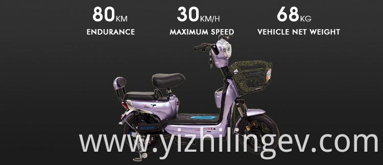 2018 new products durable design electric moped scooter with pedals